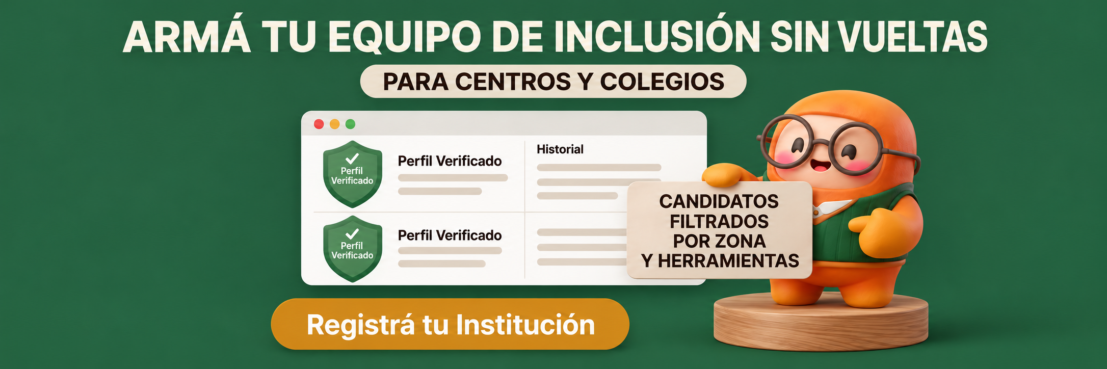 Inclusión escolar en equipo